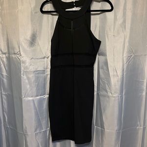 Black Guess Bodycon Dress - Size L